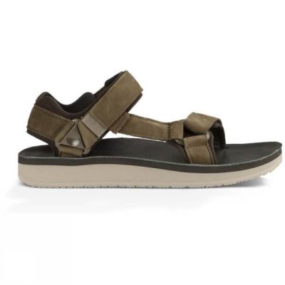 Teva Original Universal Premier Bőr - Férfi Szandál - Barna (Magyarország SJR426853)